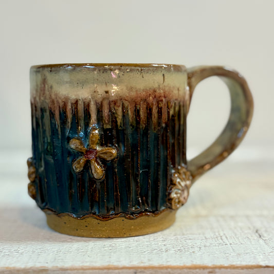 Ombre Ridge Floral Mug