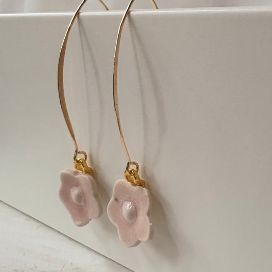 Blush Petal Earrings