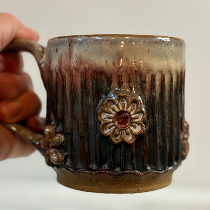 Ombre Ridge Floral Mug