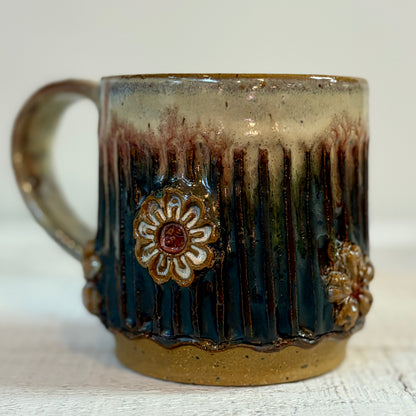 Ombre Ridge Floral Mug