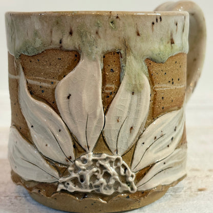 Clay and Cream Floral 9