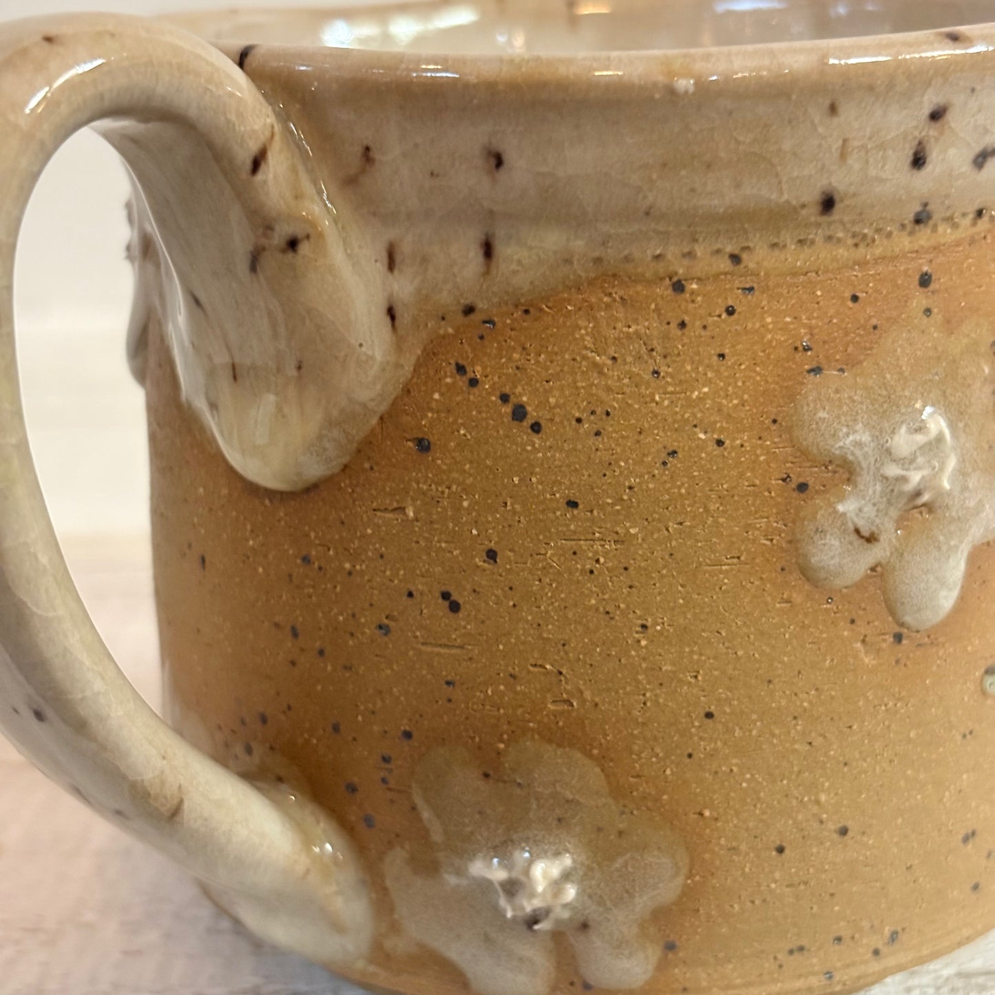 Clay and Cream Floral 8