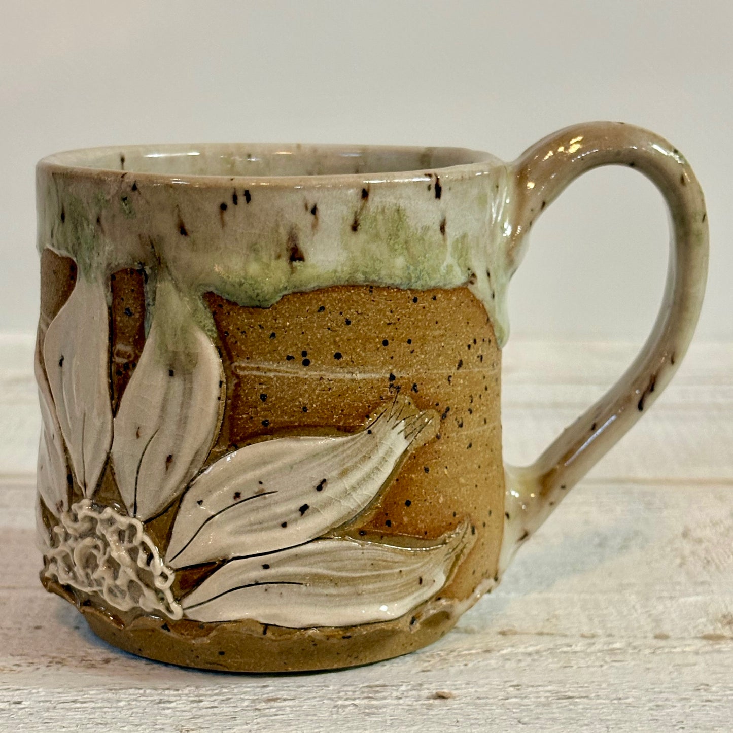 Clay and Cream Floral 9