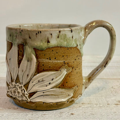 Clay and Cream Floral 9