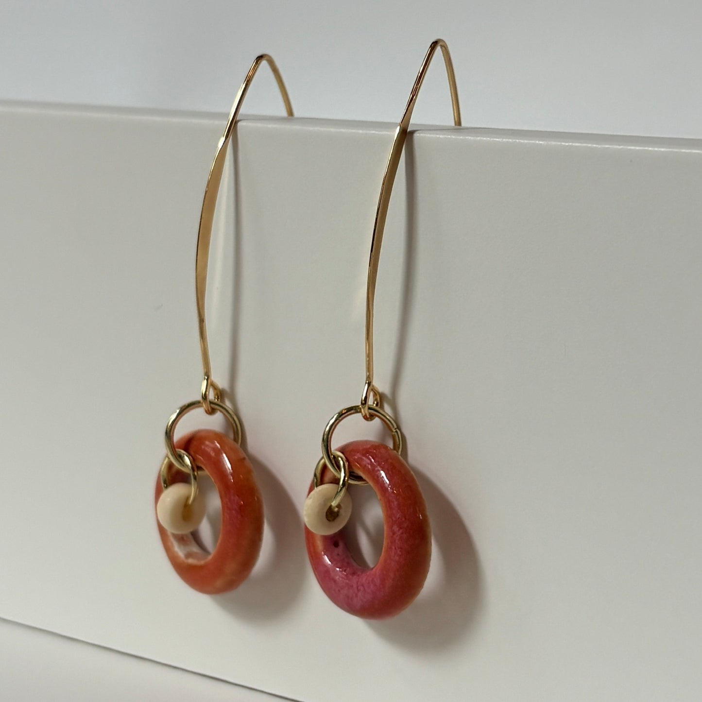 Autumn Rose  Earrings