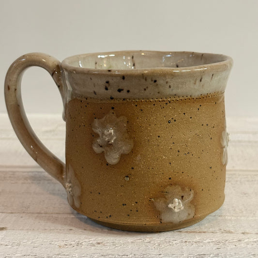 Clay and Cream Floral 8