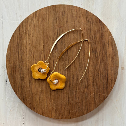 Golden Field Earrings