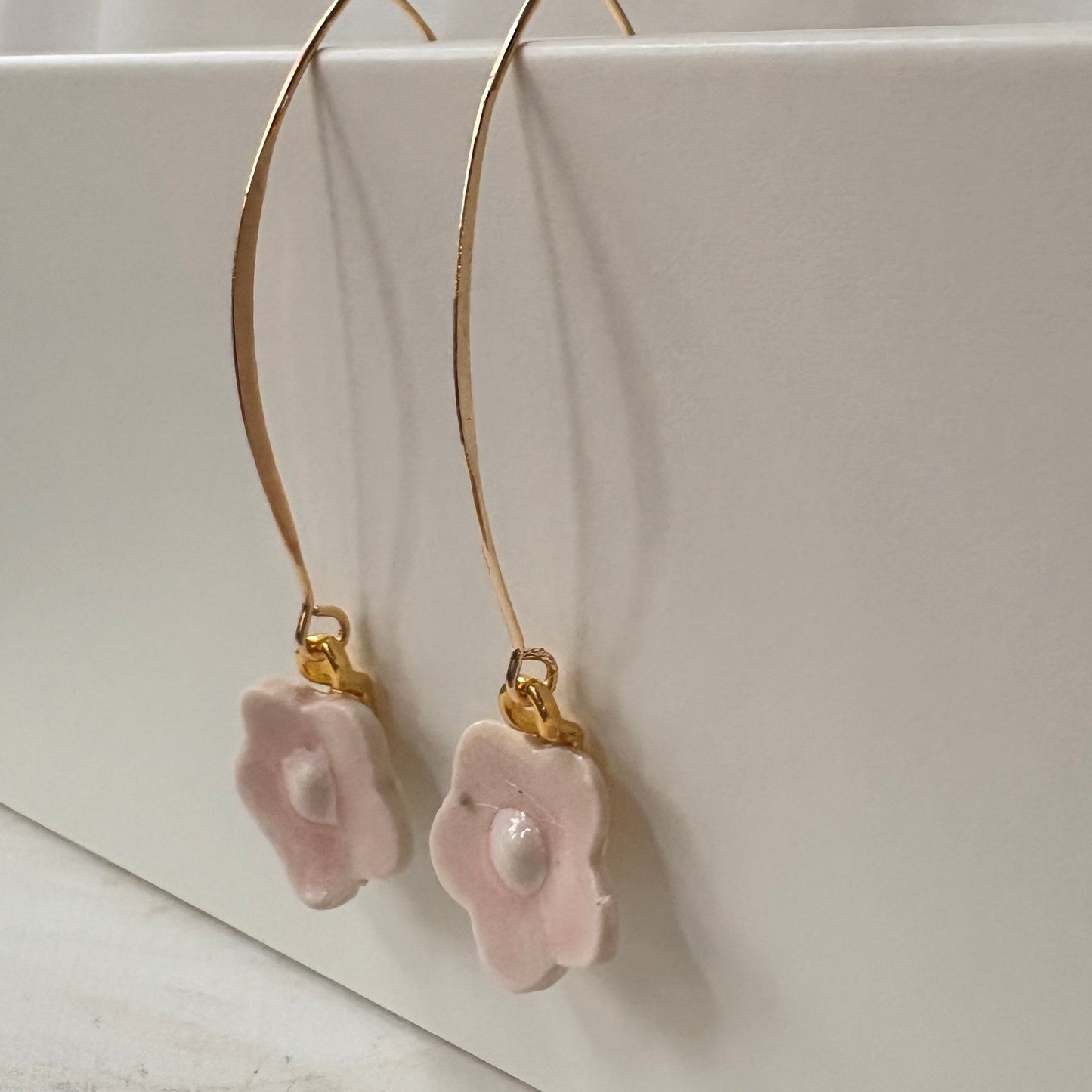Blush Petal Earrings