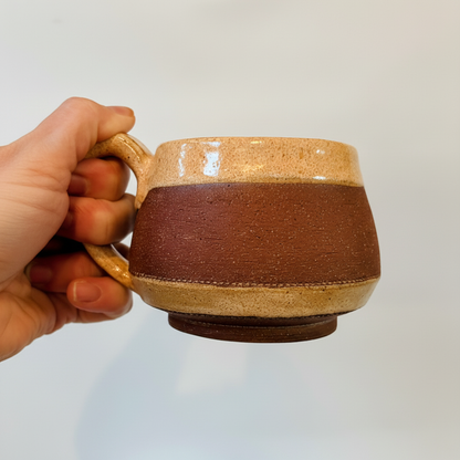 Striped Mug - Hand Front